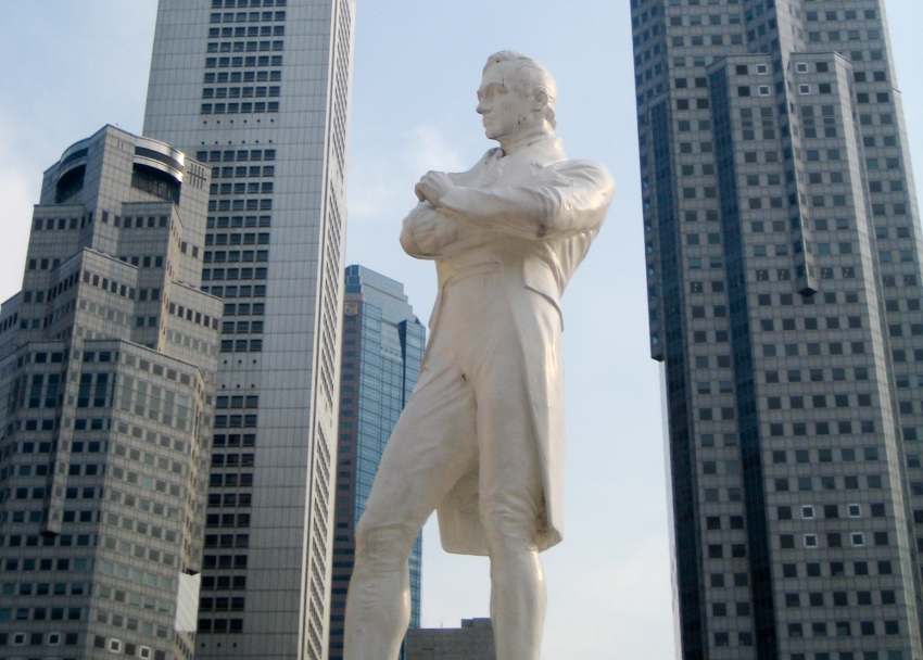 Patung Raffles Raffles Statue, Singapore | cityseeker