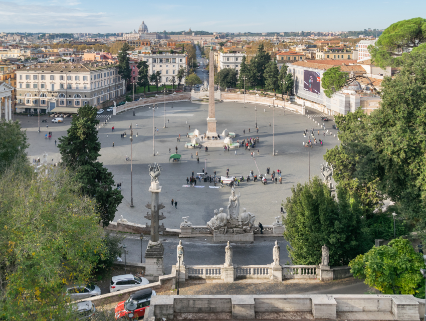Piazza del Popolo, Rome, eventseeker